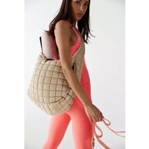 FP Movement Quilted Carryall - Off White